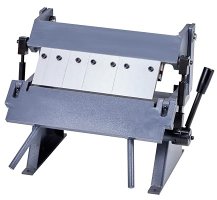 VEVOR Plieuse Tôle, 30,5 cm, Frein à Tôle, Épaisseur de Pliage Acier Faible Teneur Carbone Calibre 20 1 mm, Réglable 0-135°, 5 Segments, Pliage Précis pour Acier Doux, Acier Inox, Cuivre, Aluminium