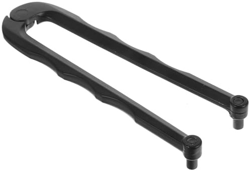 VILLFUL Clé Ergots Réglable pour Écrous Percés Pince Angle Compacte à Poignée Ergonomique Clé Molette à Double Fonction pour Meuleuse