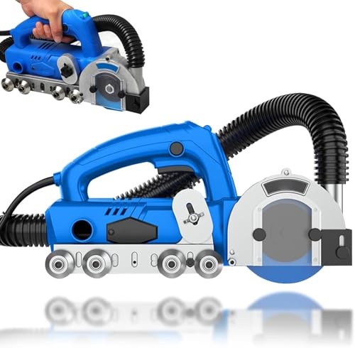 ZYGPH Máquina eléctrica para Limpiar Grietas y Huecos de Azulejos, 1200 W, con soplador de Agua automático, para lechada de Ducha, bañera y Suelo de baldosas.