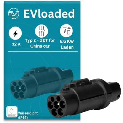 Typ 2 auf GBT Adapter für chinesische EVs - Konverter EV Ladeadapter IEC62196 Typ 2 auf GB/T Standard