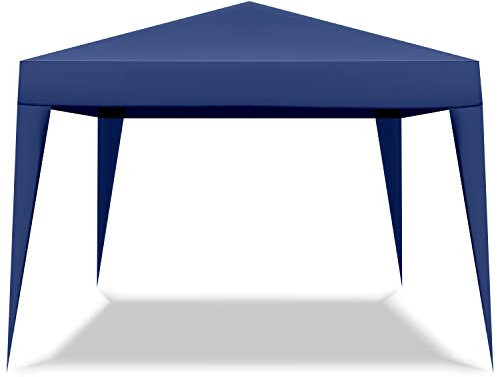 Telo di copertura per gazebo 3x3 mt. Copertura di ricambio per gazebo pieghevole 3x3 mt. Colore bianco, verde o blu.
