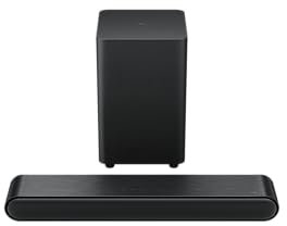 TCL S642W Soundbar a 2.1 canali con subwoofer wireless, soundbar TV Bluetooth, HDMI ARC con Bluetooth 5.3, audio Dolby, montabile a parete