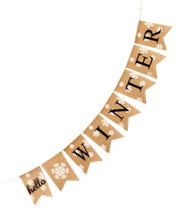 Cabilock guirnalda de fiesta de invierno Decoración de fiesta temática Decoración de fiesta colorida de la chimenea de navidad pancarta de fiesta de navidad decoraciones de repisa