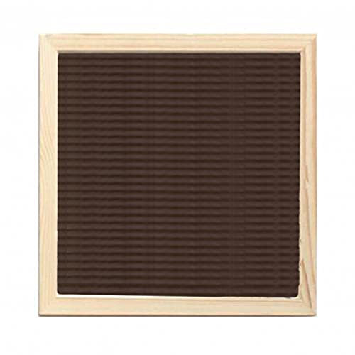 CBPNEISEK Filz-Buchstabentafel mit Buchstabenaufklebern, hölzerne Nachrichtentafel, austauschbare Buchstabentafeln for das Klassenzimmer, das Zuhause oder das Büro, Schild 10×10 Zoll /879