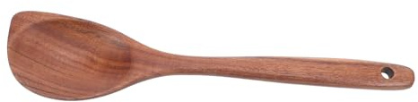Cuillère Japonaise en Bois de Teck pour Soupe Cuisine