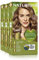 Naturtint Biobased | Coloración sin amoniaco | 100% cobertura de canas | Ingredientes vegetales | Color natural y duradero | 7G Rubio Dorado | Pack de 3