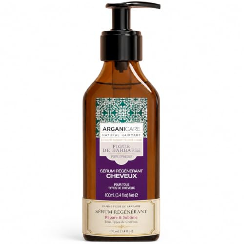 ARGANICARE - Regenererande serum med prickig och vitamin E - hårvård - 100 ml