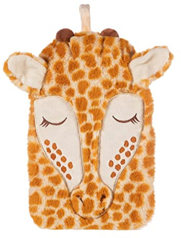 Sass & Belle Giraffen-Wärmflasche, Plüsch, Wärmflasche, Tierförmig (Giraffe), Braun