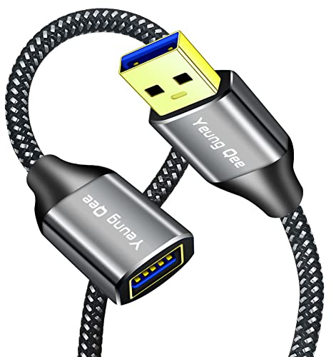 Câble d'extension USB 3.0 5 Gbit/s - Transfert de données Haute Vitesse USB 3.0 de Type A mâle vers Femelle - Câble (4 m)