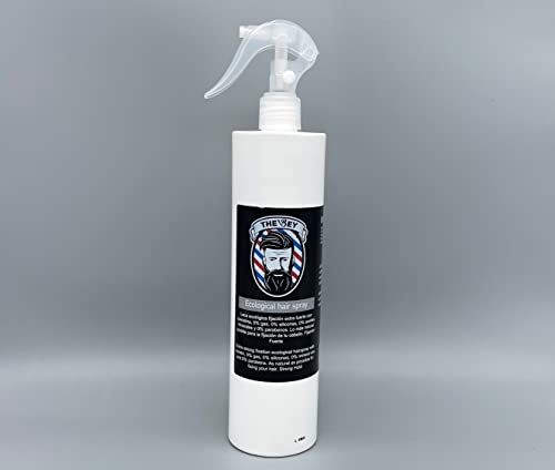 Natürlicher ökologischer Haarlack mit Queratin - 0 % Gas, 0 % Silikone, 0 % Mineralöle und 0 % Parabene (500 ml)