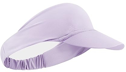 Andiker Sun Visor Hat, Elastic Foldable Ponytail Baseball Cap with Brim, Quick Drying Sports Hat for Golf Running Tennis Outdoor Activities Unisex