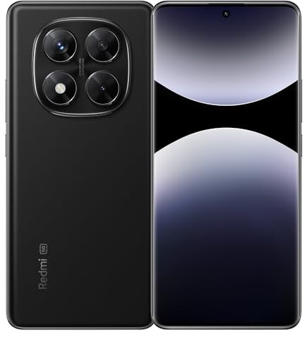 Xiaomi Redmi Note 14 Pro 4G Smartphone 8 + 256 GB, 5500 mAh, grande capacità, display AMOLED portatile, ricarica rapida da 33 W, con NFC, senza testina di ricarica, nero