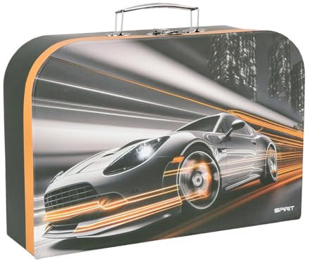 Generisch Spirit Kinderkoffer Spielzeugkoffer Spielkoffer Kofferl Bastelkoffer Malkoffer Werkkoffer (Furios Car)