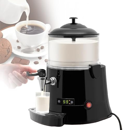 Eastnmythet Hot Chocolate Maker Machine with Dispenser, Chocolate Fountain Machine Chocolate Melter Machine Commercial Electric Hot Beverage Warmer,110V 5L