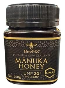 Miele di manuka umf 20+ 826mgo - certificato umf (250 g)