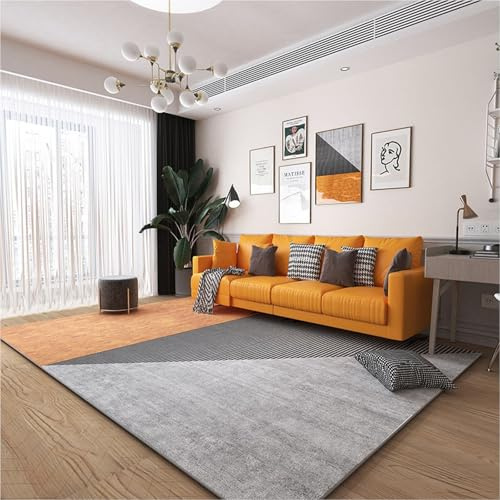 YUANWAN Alfombras Modernas 160 x 300 cm Lavable Suave Pila Corta Alfombra Salón Antideslizante Alfombras para Dormitorios para Decoración de Dormitorio, 1