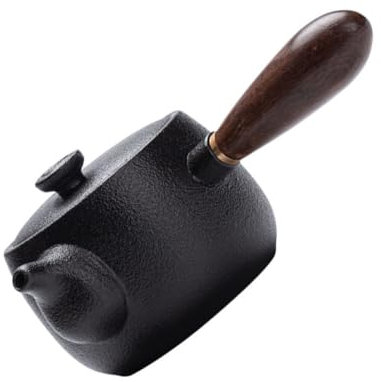 IMIKEYA Tetera de Cerámica Retro Elegante y Pintada 1 Juego de Kung Fu Resistente al Calor para Casa y Oficina Accesorios de Ceremonia del