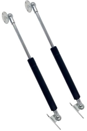 Motorhaubenstrebe 2X 300-600mm 300N Universal-Domstreben Gasfedern Unterstützung Kofferraumhaube für Pkw Wohnwagen Türen Luken Boot Bus (300mm)