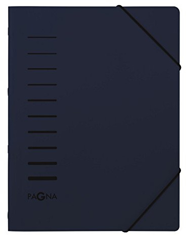 Pagna 40055-02 Ordnungsmappe 6 Fächer Office blau