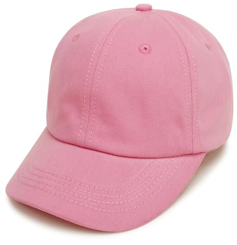 DRESHOW Bebis Baseboll Kåpa Utomhus Unisex Småbarn Barns Vanligt Baseboll Kåpa Justerbar Sol Hatt för Flickor Pojkar