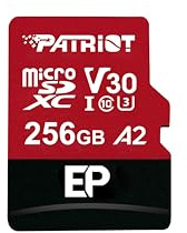 Patriot Memory EP A2 di memoria flash 256 GB MicroSDXC V30 U3 Classe 10 (PEF256GEP32MCX)