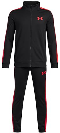 Under Armour UA Rival stickad träningsdräkt - svart/racer röd/racer röd - YSM
