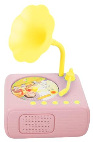 Kids Audio Player | Portable Gramophone Story Player with 96Cards - Vintage Interactive Preschool Educational & Kids