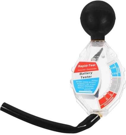 VILLCASE Hydrometer Testgerät Für Autos Dichteprüfer Für Autobatterien Präzise Messungen Langlebiges Material Zuverlässige Elektrolytmessung Einfach