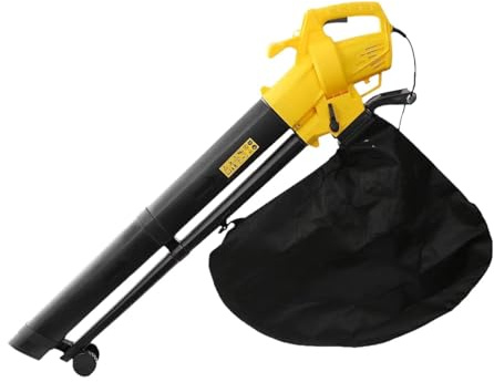 MagiDeal Soffiatore Elettrico per Foglie, soffiatore da Neve, aspiratore ergonomico ad Alta velocità, pulitore per Foglie, Polvere, Pulizia del Patio,