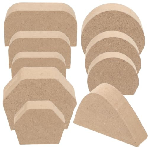 HORIALENCE Set Stampi per Manici di Tazze in Ceramica e Legno, Forme per Manici Piccoli, Accessorio per Creazioni Fai da Te Artigianali, Strumento Smontabile in PVC Resistente per Modellare