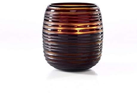 Onno Sphere Bougie parfumée en Verre Marron Taille XL