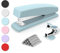 Deli Desktop Stapler, 25 Sheet Capacity – Includes 1000 Staples & Staple Remover – Office Stapler for Home, School & Workplace – Blue