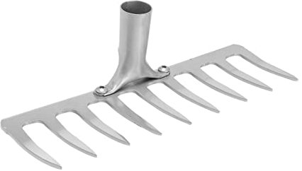 DOITOOL 1pezzi Rastrello Da Giardino Rastrello Per Foglie Durevole Strumento Per Pulizia Del Giardino Forniture Per Giardinaggio Per Foglie Senza Manico