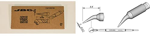 JBC C210018 Lötspitze für AD-2210/T210 & C210002 Lötspitze für T210, spitz