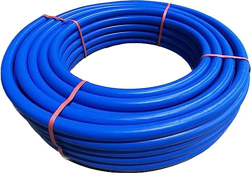 Pre-Insulated Multilayers Composite PEX Al PEX Pipe for Hot and Cold Water System (16mm 100m Coil, Blue)