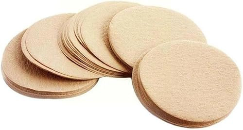 100 piezas de filtro de café de 56 mm/60 mm/68 mm, herramienta de filtración de papel redondo V60 goteador Moka Pot Espresso Cafe colador de papel cafetera filtros reutilizables