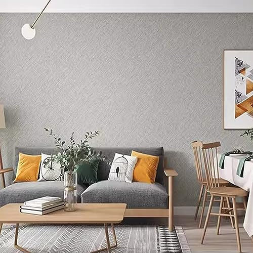 EMYJAY Papier De Contact Autocollant, Papier Peint Amovible Imperméable Papier De Contact À Décoller Et À Coller Papier Peint Mat Auto-adhésif PVC Imperméable (Color : Gray-b, Size : 0.6x20m)