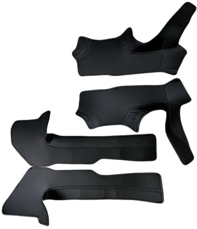 Protettore davanzale della porta per Tesla Model3 Highland 2024, protezione anteriore e posteriore dell'ingresso della porta, Auto Door Sill Decal Sticker Pedal Protection Strip, 4PCS