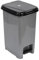 URBNLIVING 8L or 40L or 15L Slim Recycling Kitchen Step On Pedal Bin With Inner Insert Liner Pocket and Lid for Home and Office (25L Grey)