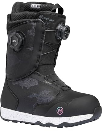 Nidecker Rift W BOA Women's Snowboard Boots, Black, 7.5