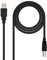 PRENDELUZ CABLE USB 2.0 Impresora Tipo A/M-B/M, Negro 1.0 m, Transferencia de datos rápida, ideal para conectar impresoras a PC.
