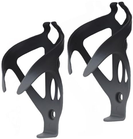 ROGTYO Fahrradflaschenhalter Universeller Flaschenhalter Fahrrad für Fahrräder, Leichtgewicht Trinkflaschenhalter, Getränkehalter für MTB und Rennräder (Black 2pack) (Gray)