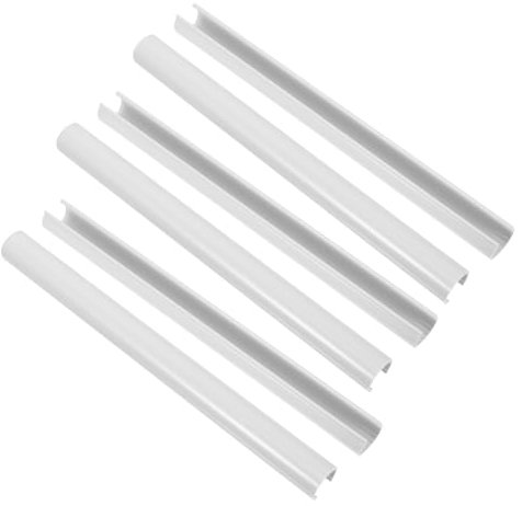 LIFKOME 6pcs Exhaust Pipe Decorative Cover Replacement for Radiator Pipe Covers Collars Made of Material for