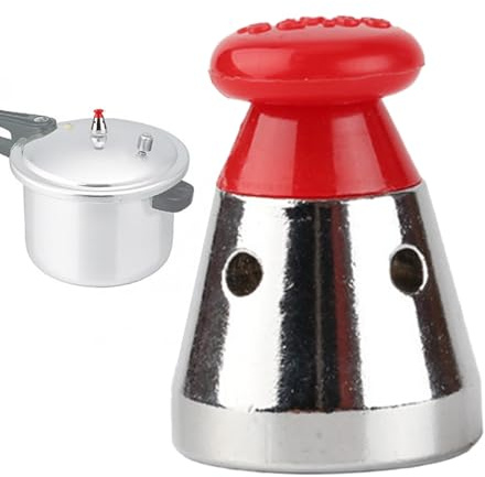 Pressure Cooker Valve - 1.46x1.1in Relief Jigger, Universal Fit Accessory, Anti-Leak Seal Cap | Durable Stainless Steel Cooker Weight with Tight Lock for Safe Steam Release in Daily Kitchen Cooking