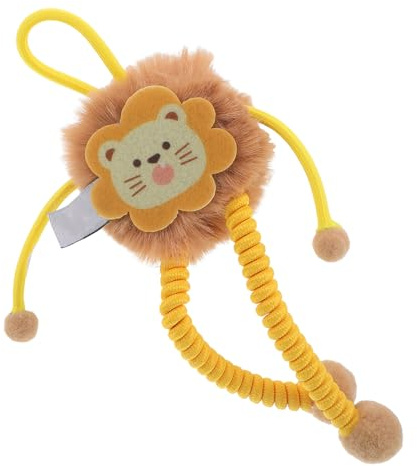 TOYANDONA Giocattolo Interattivo per Gatti con Campanello e Gatta, Peluche Penzolante a Zampe Lunghe con Elastico per Gioco Attivo da Interno, Appendibile a Porta o Albero per