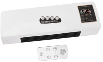 Colcolo Riscaldatore Elettrico a Parete/riscaldatore per Ambienti, Condizionatore d'Aria Intelligente Ed Efficiente con Telecomando per Dormitori E Uffici