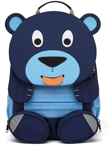 Affenzahn Großer Freund Kinderrucksack, Bär-Blau