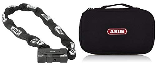 Abus Granit Extreme Plus 59 Lock-Chain 12Mm/140Cm, Lucchetto a Catena, Nero & 23207 Antifurto per Moto