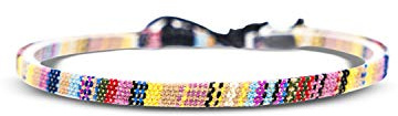 Made by Nami Boho Surfer-Armband Damen & Herren - Handmade Strand Festival Accessoires - Ethno Hippie Style - 100% Wasserfest & Verstellbar - Freundschaftsarmbänder Mädchen