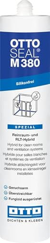 OTTOSEAL M 380 Reinraum- und RLT-Hybrid-Dichtstoff 310 ml Kartusche Ral 9002